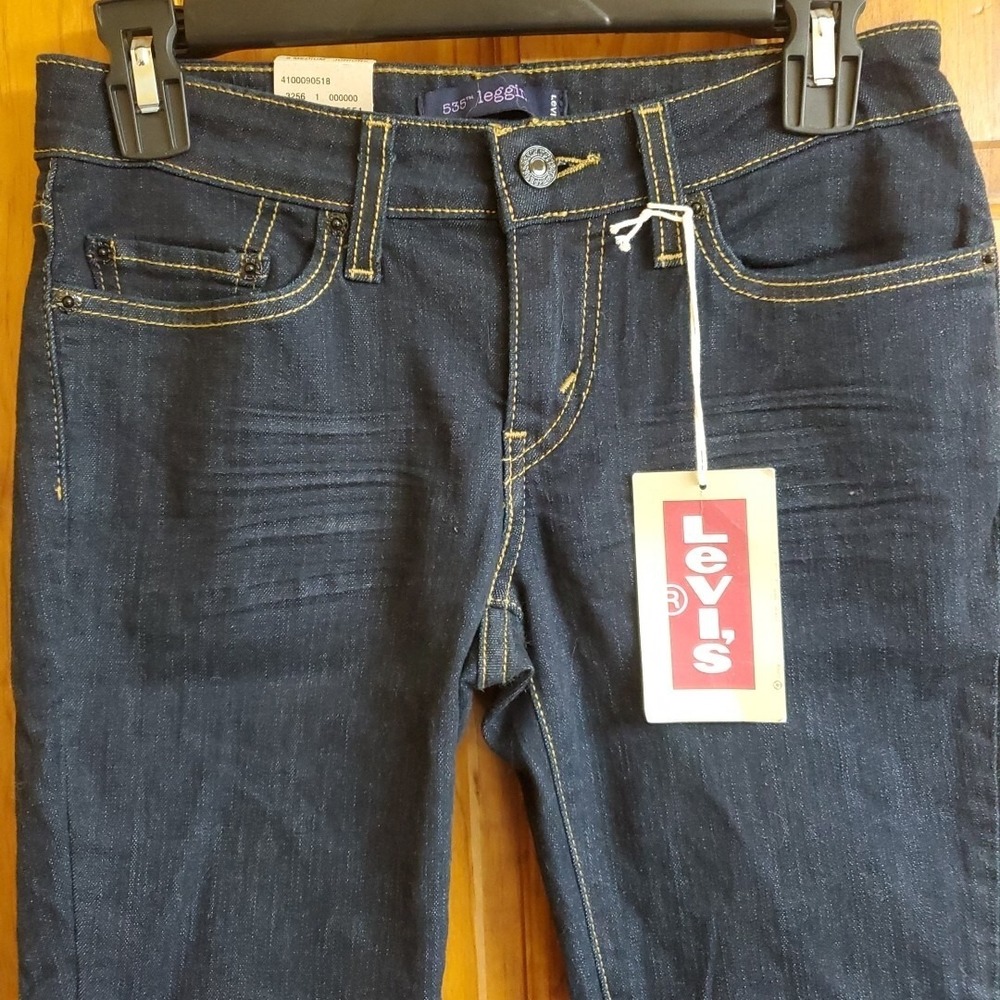 Levi's 5 Medium Legging Women Night Out Dark Wash 535 Super Skinny Ultra Stretch
